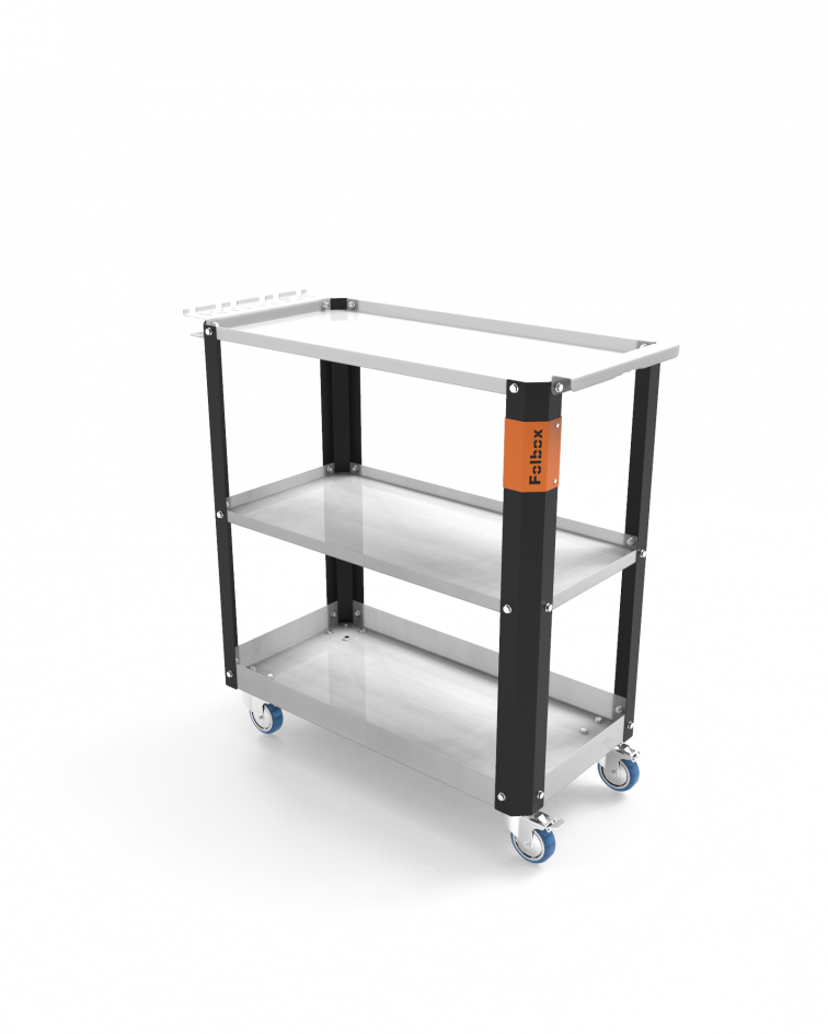 тележка инструментальная 3 полки